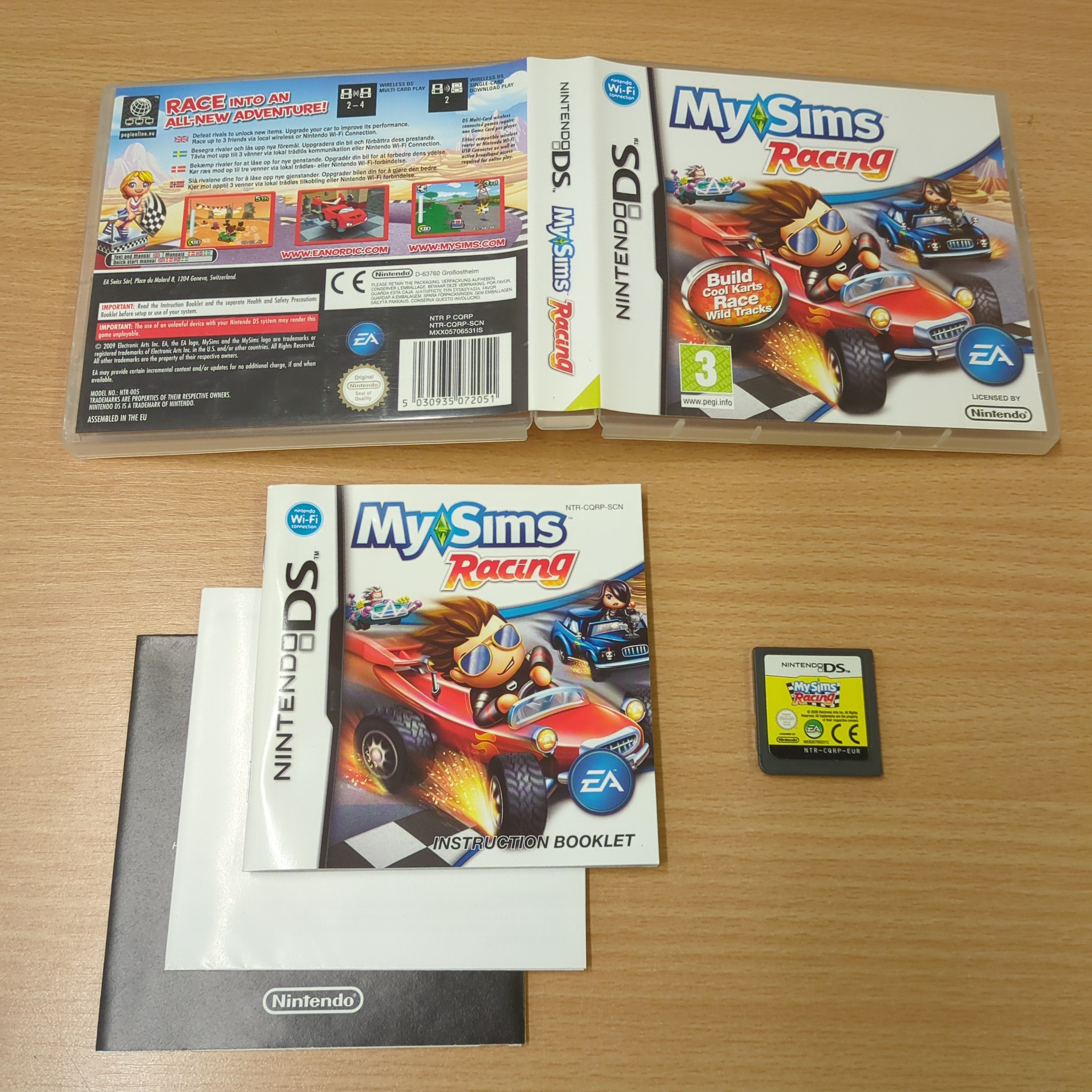 My Sims Racing Nintendo DS game My Sims Racing Nintendo DS game